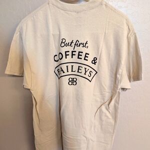 NWOT Bailey's Irish Cream And Coffee Unisex Shirt Medium